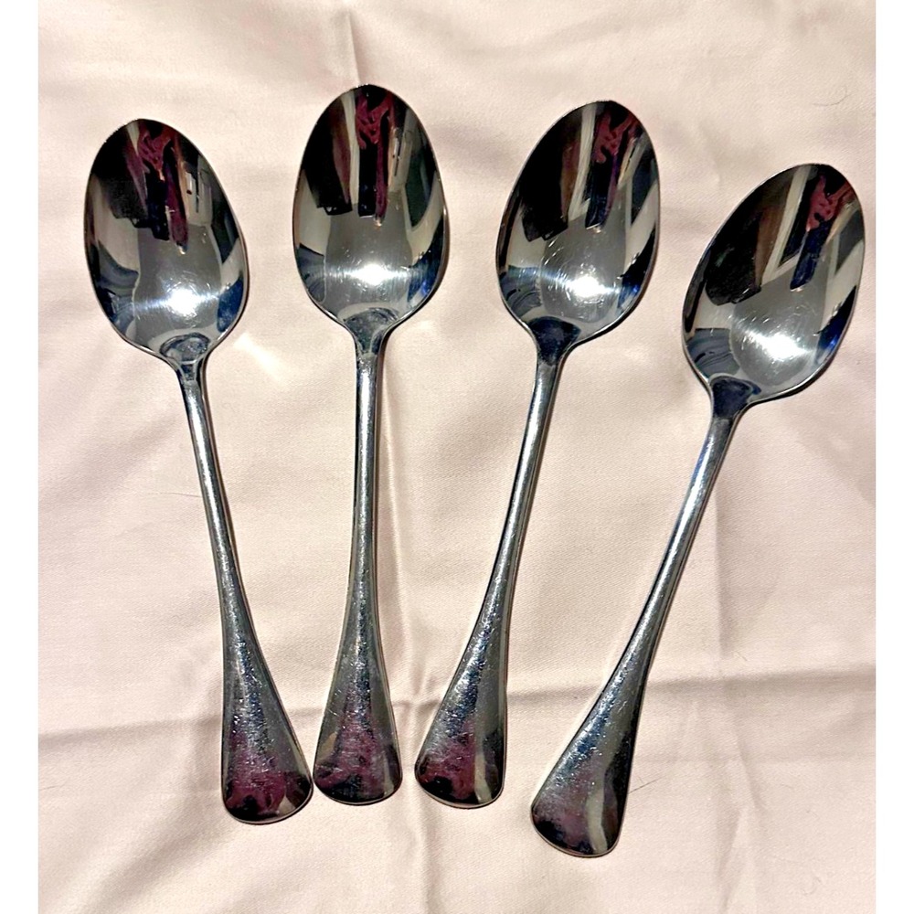 Stainless by Oneida-Cabana Table/Soup Spoons set of 4 6.75"